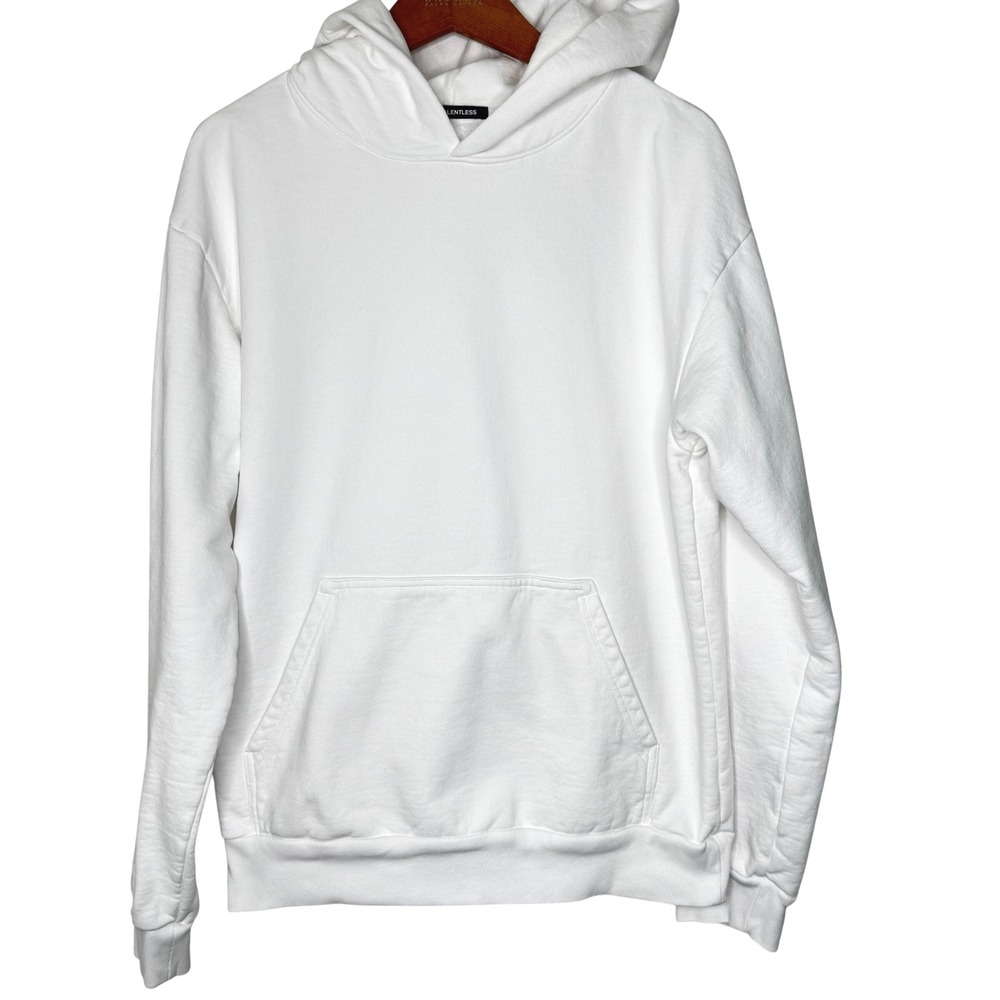 Talentless heavy weight hoodie white Medium